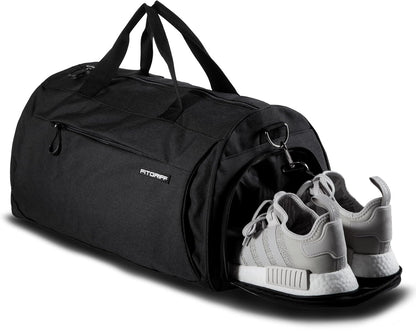 ® Gym Bag for Men & Women with Shoe & Wet Compartment - Duffle Bag for Travel, Sports, Fitness & Workout