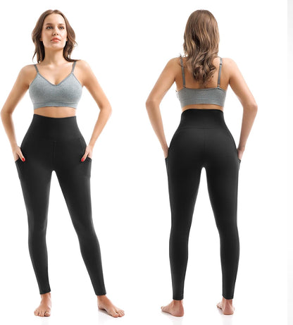 Elevate Your Workout with High Waisted Leggings for Women – Featuring Convenient Pockets