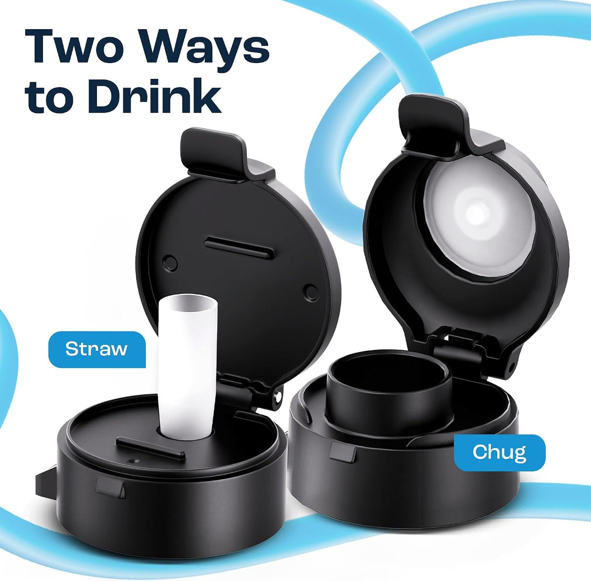 Stay Hydrated in Style: 1 Gallon Water Bottle with Time Markers and Dual Lids