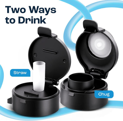 Stay Hydrated in Style: 1 Gallon Water Bottle with Time Markers and Dual Lids